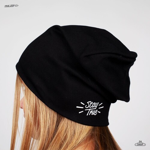 Шапка TRUESPIN Jersey Beanie Black фото 23