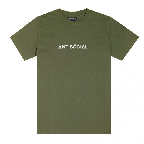Футболка ANTISOCIAL Basic Хаки фото 2