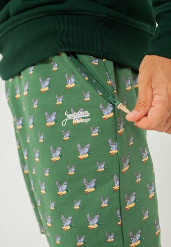 Шорты ЗАПОРОЖЕЦ Ditch Classic Ping-Pong Shorts Green фото 10