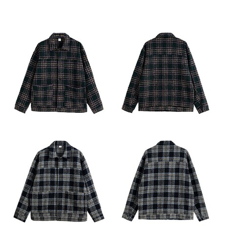 Куртка-рубашка RETRO PLAID Зеленый фото 16