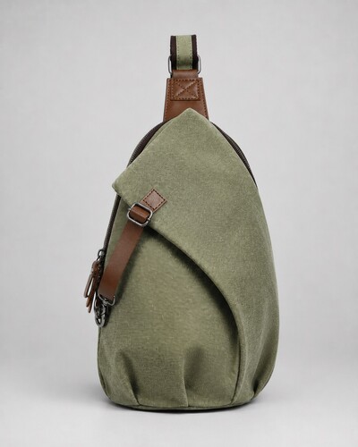 Рюкзак TRUESPIN Canvas Crossbody Зеленый фото 10