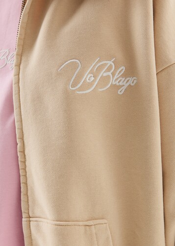 Кофта VoBlago ZIP-CLOUDY-MILKY Молочный фото 8