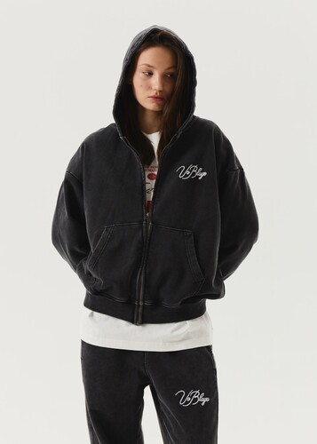 Кофта VoBlago ZIP-CLOUDY-BLACK Черный фото 6
