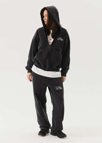 Кофта VoBlago ZIP-CLOUDY-BLACK Черный фото 7