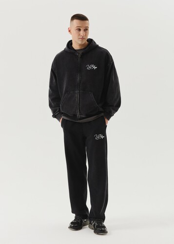 Кофта VoBlago ZIP-CLOUDY-BLACK Черный фото 12