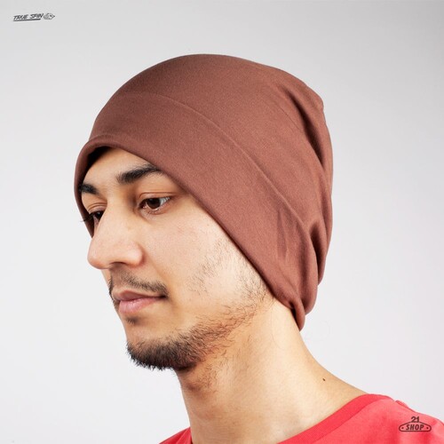 Шапка TRUESPIN Jersey Beanie Brown фото 31