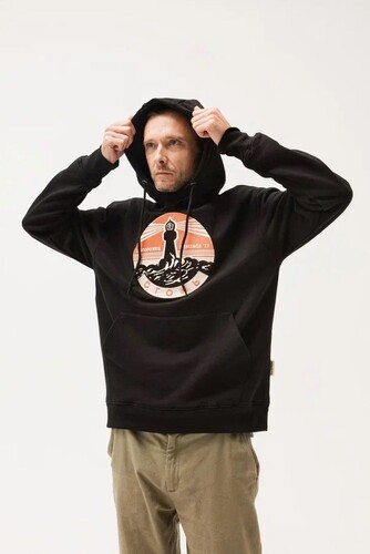 Худи ЗАПОРОЖЕЦ Ogon Deep Black фото 6