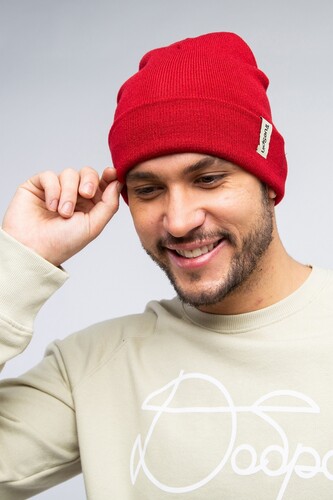 Шапка TRUESPIN Basic Beanie Bordeaux фото 10