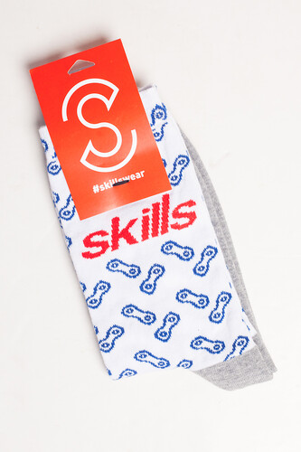 Носки SKILLS Цепи Белый фото 6