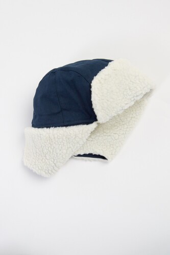 Шапка ЗАПОРОЖЕЦ Ushanka Beanie Navy фото 13