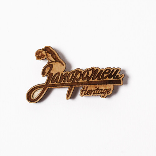 Значок ЗАПОРОЖЕЦ х WAF-WAF Снегирь фото 3