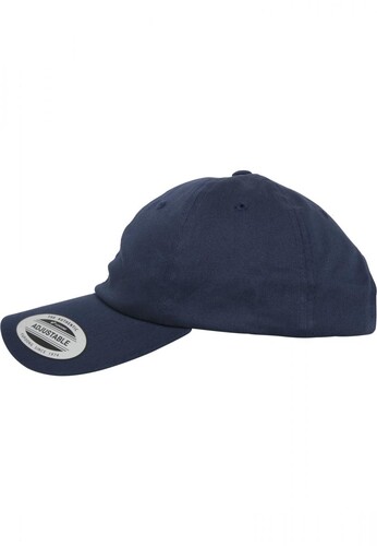 Бейсболка FLEXFIT Low Profile Organic Cotton Cap Navy фото 8