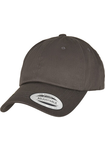Бейсболка FLEXFIT Low Profile Organic Cotton Cap Darkgrey фото 6
