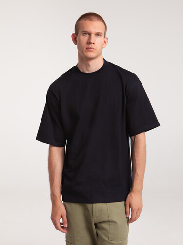 Футболка ЗАПОРОЖЕЦ Blank oversize Deep Black фото 18