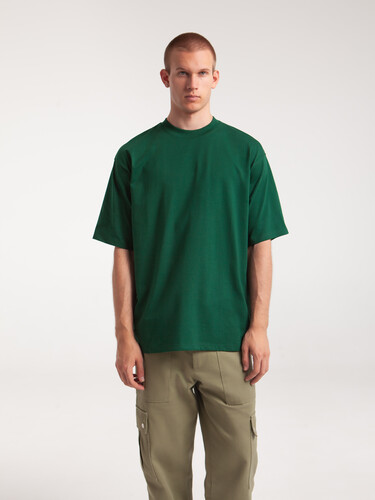 Футболка ЗАПОРОЖЕЦ Blank oversize Green фото 13