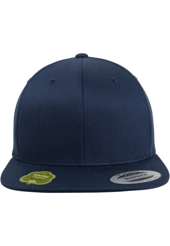 Бейсболка FLEXFIT Organic Cotton Snapback Navy фото 7