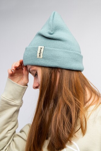 Шапка TRUESPIN Basic Beanie Dust Turquoise фото 14