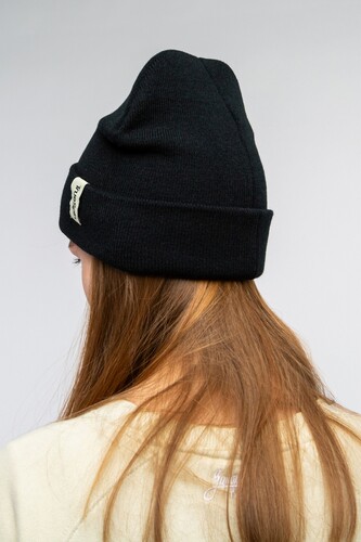 Шапка TRUESPIN Basic Beanie Black фото 16