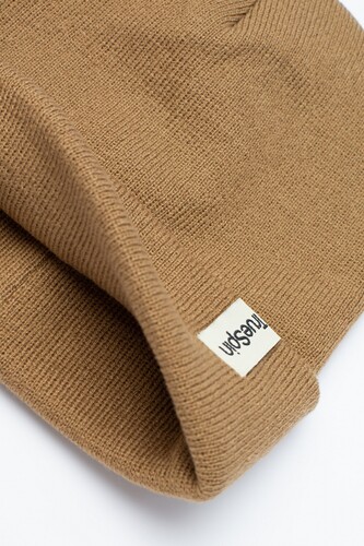 Шапка TRUESPIN Basic Beanie Beige фото 12