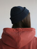Шапка РОДИНА Fat Beanie Темно-Синий фото 4