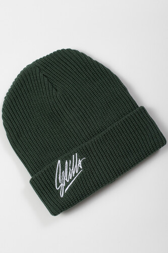 Шапка SKILLS Signature Green FW19 фото 6