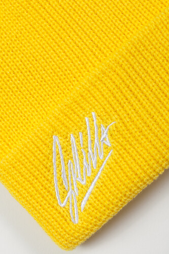 Шапка SKILLS Signature Yellow FW19 фото 9