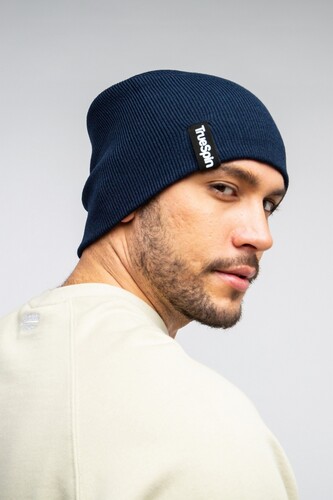 Шапка TRUESPIN TS Basic Beanie Navy фото 7