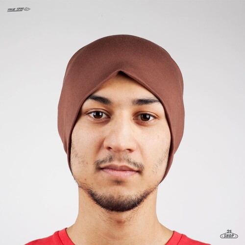 Шапка TRUESPIN Jersey Beanie Brown фото 26