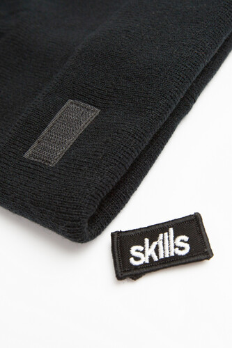 Шапка SKILLS Patch Black фото 14