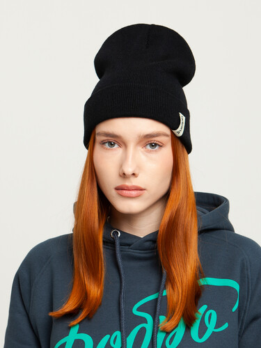 Шапка TRUESPIN Basic Beanie Black фото 14