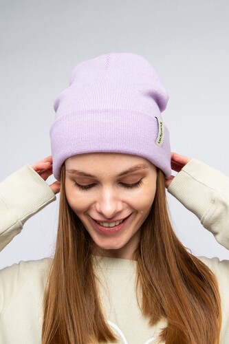 Шапка TRUESPIN Basic Beanie Dust Purple фото 8