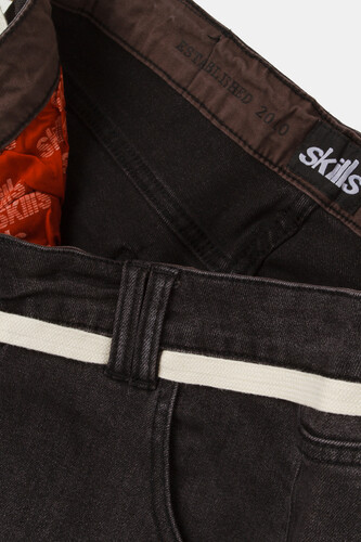 Джинсы SKILLS Slim Flex Black/Black фото 18