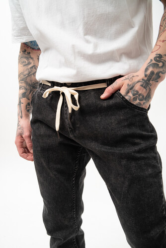 Джинсы SKILLS Slim Flex Black фото 17