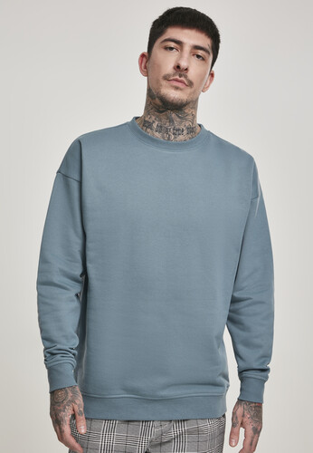 Толстовка URBAN CLASSICS Sweat Crewneck Dusty Blue фото 5
