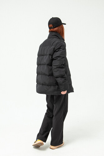 Куртка TRUESPIN Puffy Hooded Jacket Black фото 28