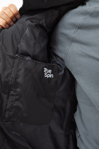Куртка TRUESPIN Puffy Hooded Jacket Black фото 21