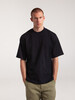 Футболка ЗАПОРОЖЕЦ Blank oversize Deep Black фото