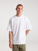 Футболка ЗАПОРОЖЕЦ Blank oversize White фото