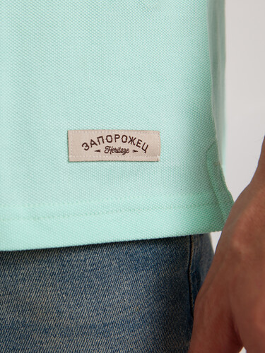 Поло ЗАПОРОЖЕЦ Ditch Polo Light Teal фото 13