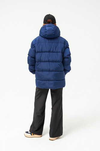 Куртка TRUESPIN Puffy Hooded Jacket Navy фото 29