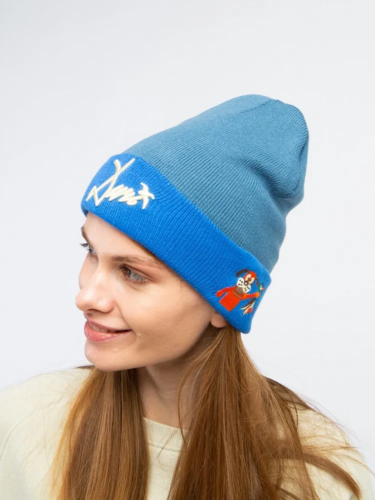 Шапка ЗАПОРОЖЕЦ Ditch Sobachka/Дичь Собачка Navy/Blue фото 17