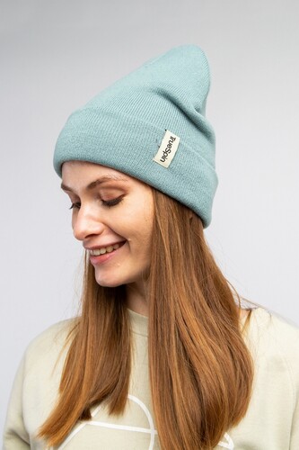 Шапка TRUESPIN Basic Beanie Dust Turquoise фото 16
