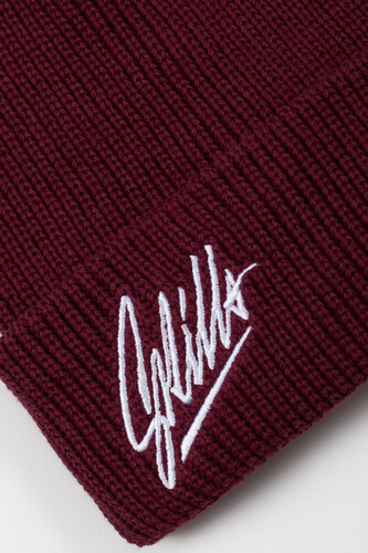 Шапка SKILLS Signature Wine FW19 фото 8