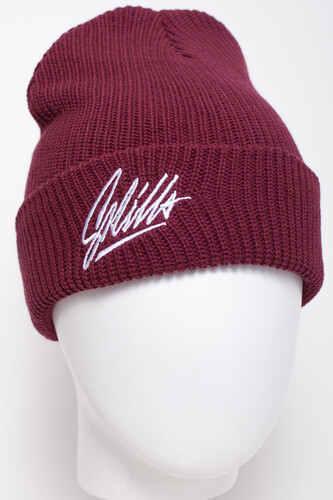 Шапка SKILLS Signature Wine FW19 фото 10