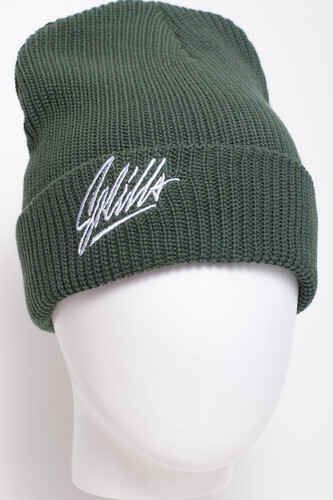 Шапка SKILLS Signature Green FW19 фото 10