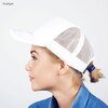 Бейсболка TRUESPIN Basic Trucker White фото 2