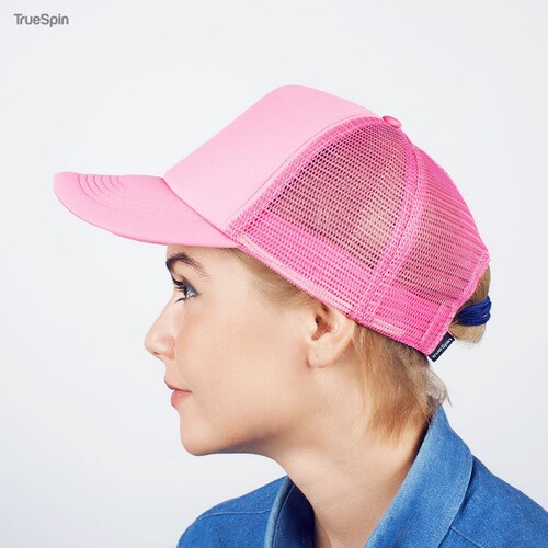 Бейсболка TRUESPIN Basic Trucker Pink фото 8
