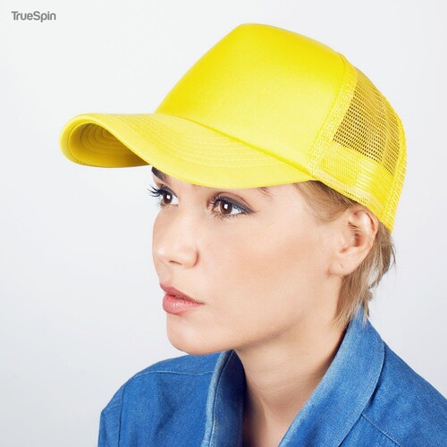 Бейсболка TRUESPIN Basic Trucker Yellow фото 15