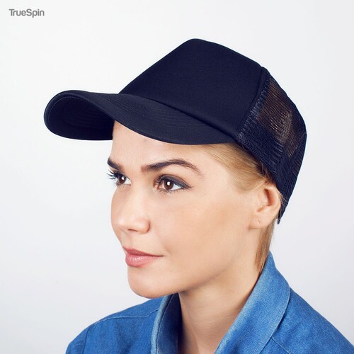 Бейсболка TRUESPIN Basic Trucker Navy фото 7