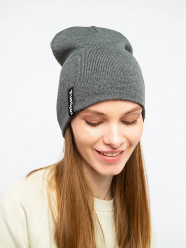 Шапка TRUESPIN TS Basic Beanie Heather Grey фото 7